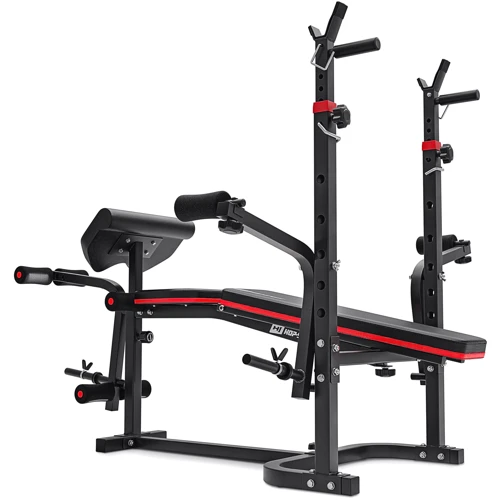 Скамья для жима и пресса Hop-Sport HS-1065HB PRO с партой Скотта фото 6