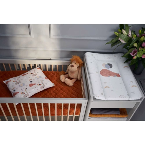 Пеленальный матрас Ceba Baby Retro Autumn Big Bear 50x70 см рисунок (W-143-000-638)