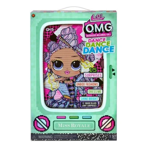 Игровой набор с куклой L.O.L. SURPRISE! серии O.M.G. Dance Мисс Роял (117872) фото 4