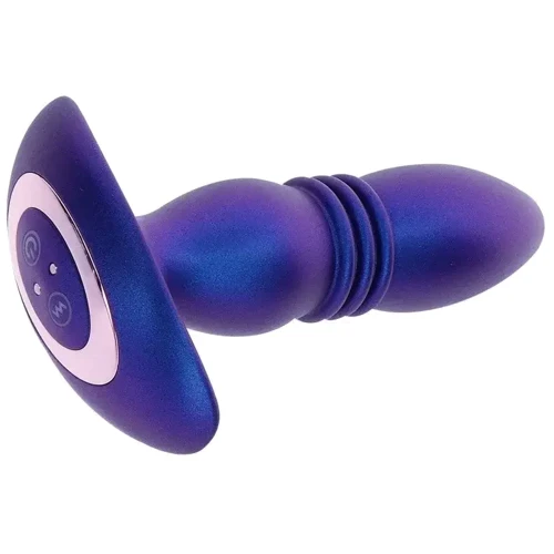 Анальная вибропробка Toy Joy Thrusting Vibr Plug (синий)