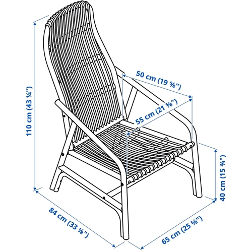 Кресло с подушкой ІКЕА SALNÖ / GRYTTOM (195.344.13): Производитель Ikea