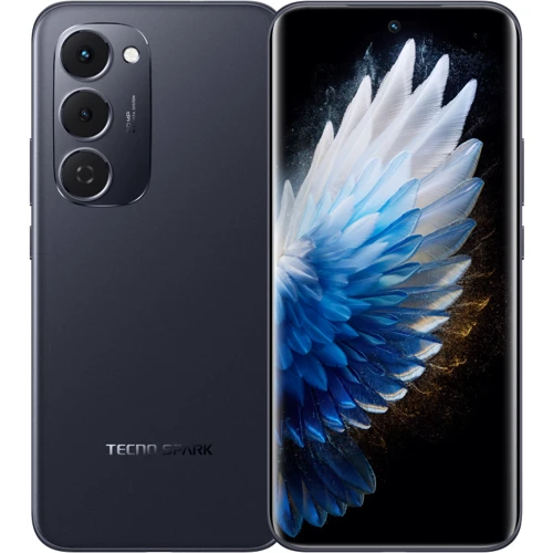 Смартфон Tecno Spark 40 Pro+ (KM7) 8/256GB Nebula Black (UA UCRF): Дисплей 6.78" AMOLED (1224 x 2720) / 440 ppi / Corning Gorilla Glass 7i