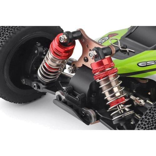 Машинка на радиоуправлении 1:14 багги WL Toys 144001 4WD красная (WL-144001R)