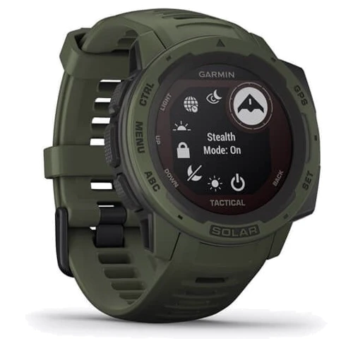 Смарт-часы Garmin Instinct Solar Tactical Edition Moss (010-02293-04): Материал корпуса полимер армированный волокном