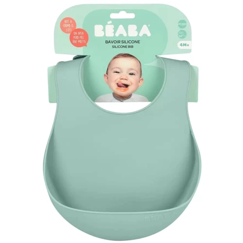 Нагрудник Beaba силиконовый оливковый (913541): Производитель Beaba