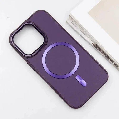Чохол для iPhone Epik SnapCase with MagSafe Dark Purple for iPhone 14 Pro: Колір фиолетовый