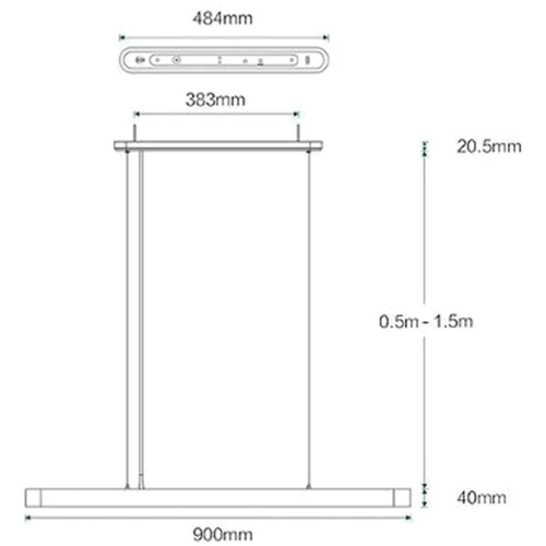 Yeelight Crystal Pendant Light 33W 2700-6000K (YLDL011GL/DL010W0CN) фото 4