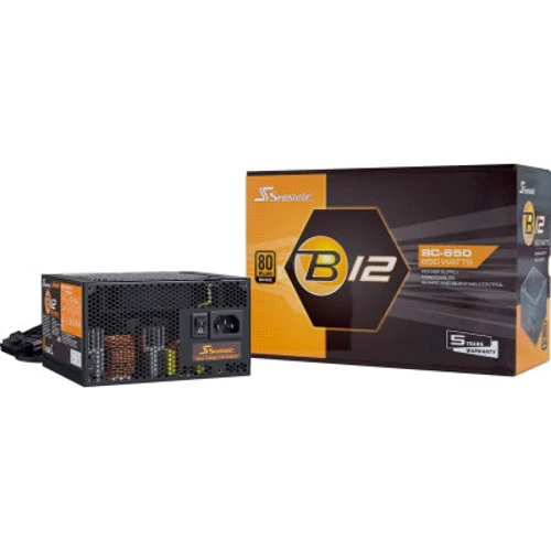 Блок питания Seasonic 650W (B12 BC-650): Вентилятор нижней стенки 1x120 мм