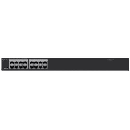 Сетевой коммутатор Ruijie Networks RG-ES216GC: Порты только Gigabit Ethernet (10/100/1000)