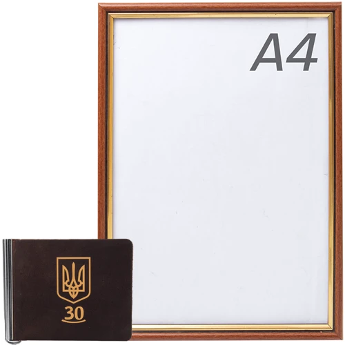 Зажим для денег - кредитница DNK Leather коричневый (DNK-U30-Spring-plus-col-F): Формат кошелька Горизонтальный