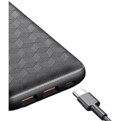 Внешний аккумулятор AUKEY Power Bank 20000mAh USB C Ultra Slim Power Bank with 18W PD Black (PB-N93A): Встроенный кабель нет
