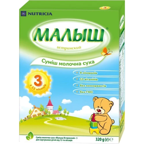 Малюк Істринський молочна суміш 320гр №3 НОВ