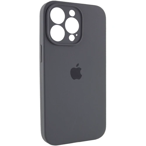 Чехол для iPhone Mobile Case Silicone Case Full Camera Protective Dark Gray for iPhone 15 Pro Max: Цвет серый
