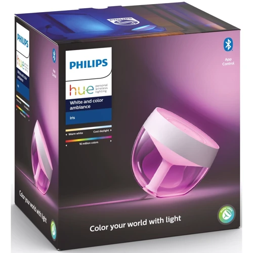 Умная настольная лампа Philips Hue Iris, White (929002376101) фото 7