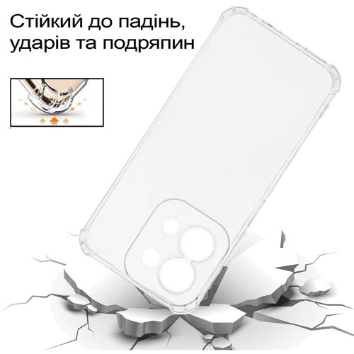 Чохол для телефона BeCover TPU Case Anti-Shock Clear для Xiaomi Redmi 15С (713812)