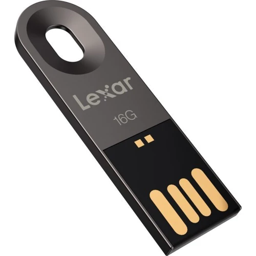 USB-флешка Lexar 16GB JumpDrive M25 Titanium Gray USB 2.0 (LJDM025016G-BNQNG): Объем памяти 16 GB