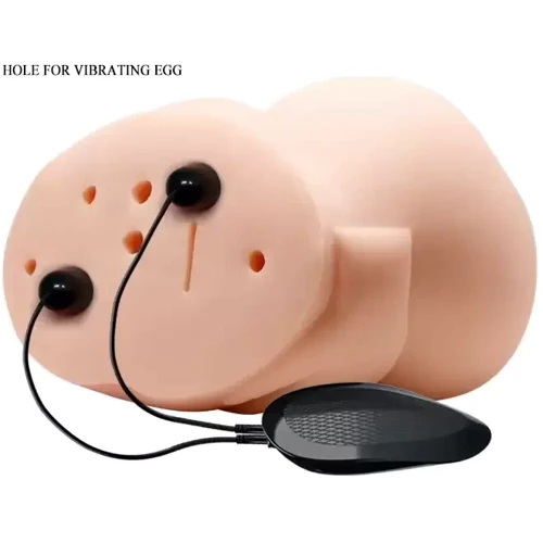 Мастурбатор вагина и анус с двойной вибрацией CRAZY BULL Vagina and Anal, BM-009039Z-1