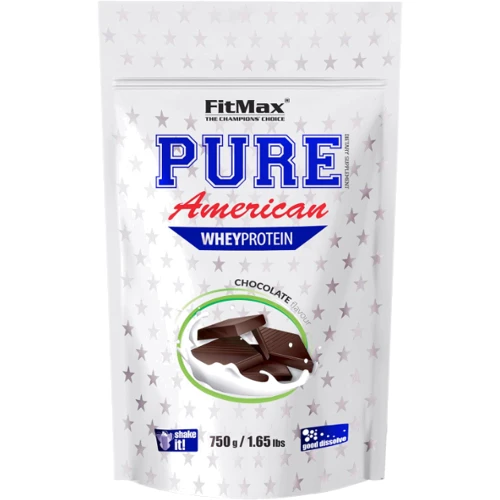 Протеин FitMax Pure American Whey Protein 750 g / 30 servings / chocolate