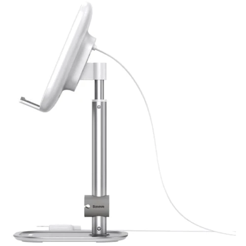 Тримач Baseus Desk Holder Wireless Charger 15W Silver (SUWY-D0S) для Apple iPhone 16 I 15 I 14 I 13 I 12 series: Тип настольный