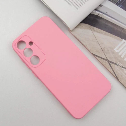 Чохол для телефона TPU Case Getman Liquid Silk Full Camera Pink для Samsung S721 Galaxy S24 FE: Сумісність Samsung S721 Galaxy S24 FE