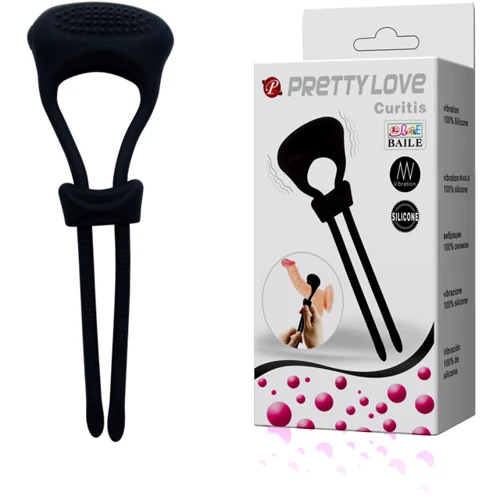 Виброкольцо LYBAILE Pretty Love Curitis Black