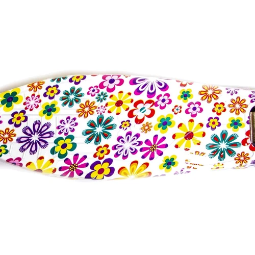 Дитячий самокат Scale Sports MAXI Violet flowers (складна ручка): Тип коліс литые