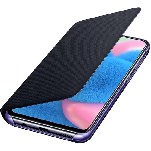 Чехол для телефонов Samsung Wallet Cover Black (EF-WA307PBEGRU) for Samsung A307 Galaxy A30s: Цвет черный
