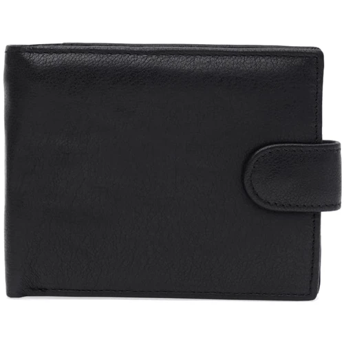 Чоловічий гаманець Keizer чорний (K18066-black)