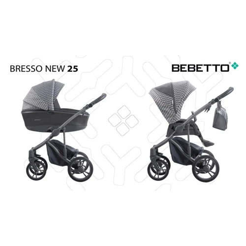 Универсальная коляска 2 в 1 Bebetto BRESSO NEW 25 (графит рама) (503.32.20.G25)