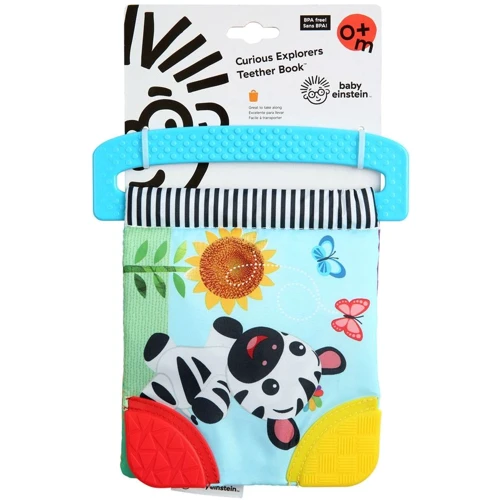 Игрушка-книжка Baby Einstein мягкая развивающая Teather Book (11794): Тип прочее