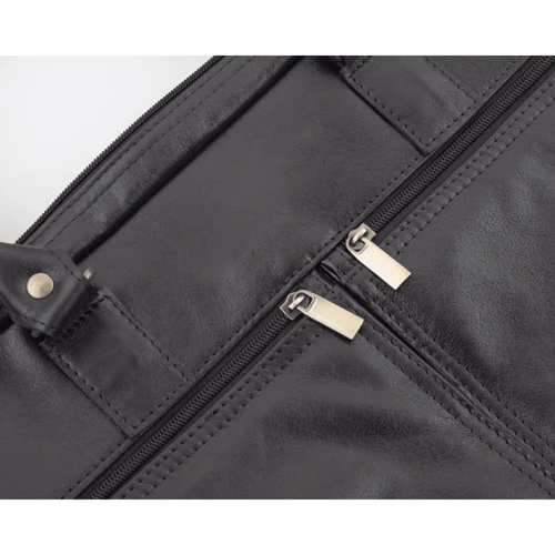 Solier DUNDEE Leather Bag Black (SL01Black) for MacBook Pro 15": Цвет черный (Black)