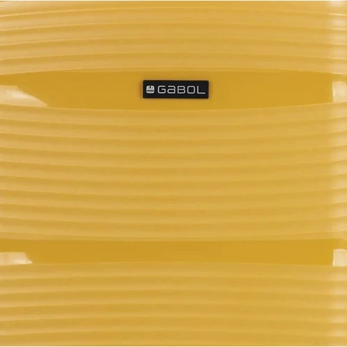 Чемодан Gabol Akane (M) Mustard горчичный (122446-027)/(122401-027): Материал Пластик
