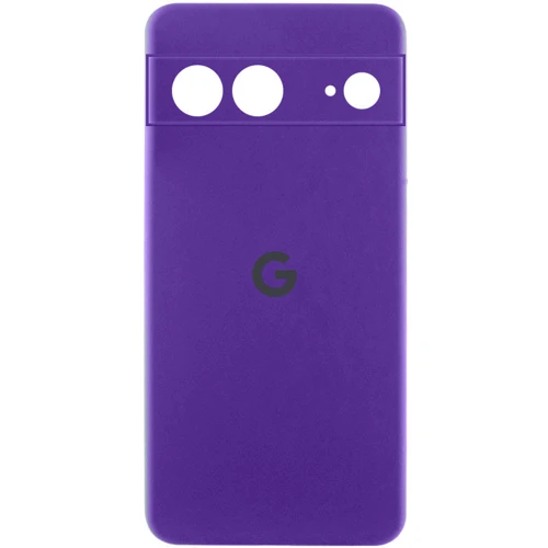 Чехол для телефонов Lakshmi Premium Silicone Case with Logo Full Camera Amethyst for Google Pixel 7