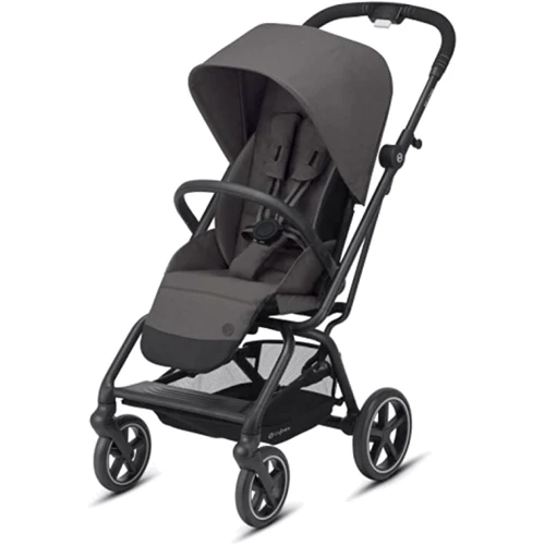 Прогулочная коляска Cybex Eezy S Twist + 2 BLK Soho Grey mid grey (с бампером) (520001955)