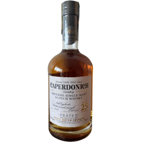 Виски Caperdonich Peated 25 уо 58.1% в коробке 0.7 л (STA0500029961392)