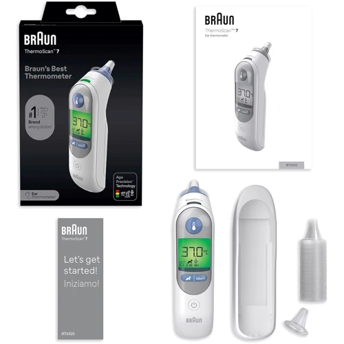 Термометр Инфракрасный термометр Braun Thermoscan7+ IRT6525 фото 4