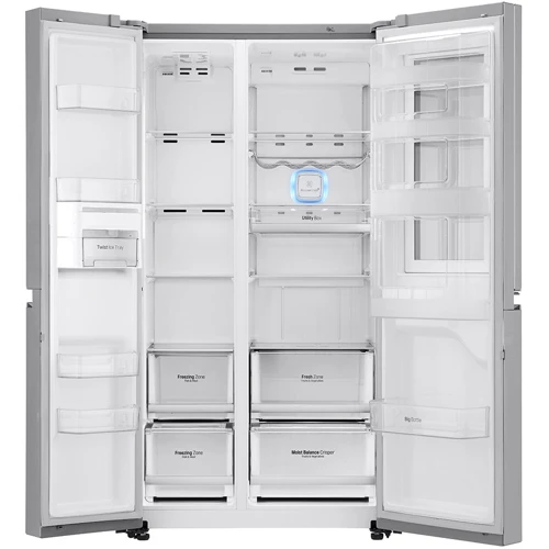 Холодильник Side-by-Side LG GC-Q247CABV: Количество дверей 2