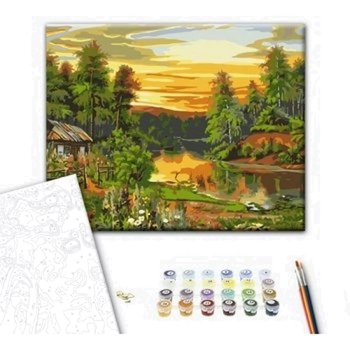 Картина по номерам Brushme Атмосферный восход солнца 40x50 см (BS52215): Производитель Brushme