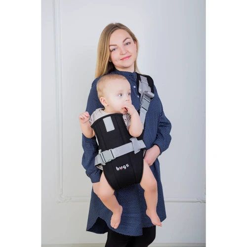 Рюкзак-кенгуру Bugs 6в1 Happy Walker чорний