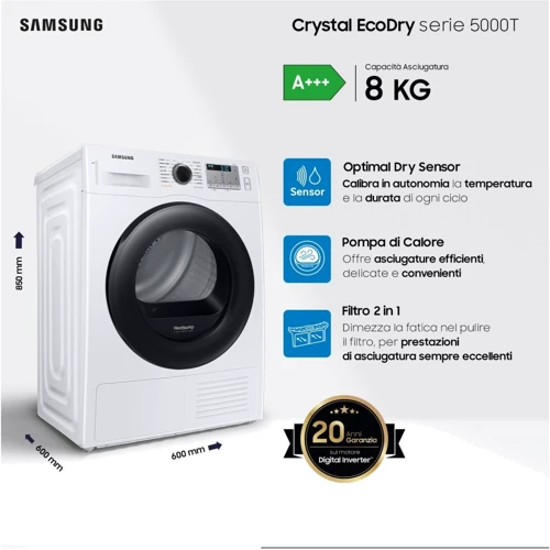Сушильна машина Samsung DV80CGC2B0 фото 8