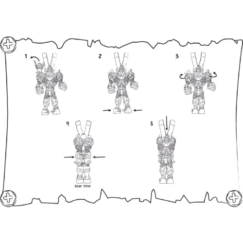 Ігрова фігурка-трансформер Kingdom Builders - Суворий Обценьки (648021)