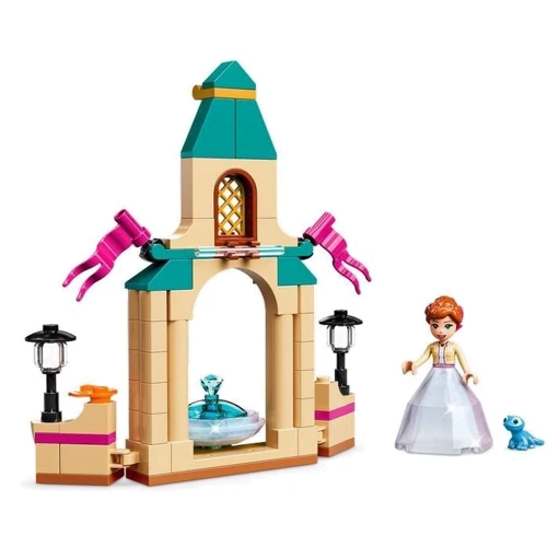 Конструктор LEGO Disney Princess Двор дворца Анны (43198): Количество деталей, шт. 74