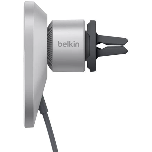 Держатель Belkin Car Holder Wireless Charger BoostCharge Pro Qi2 with MagSafe 15W Gray (WIC008btGR-V2)