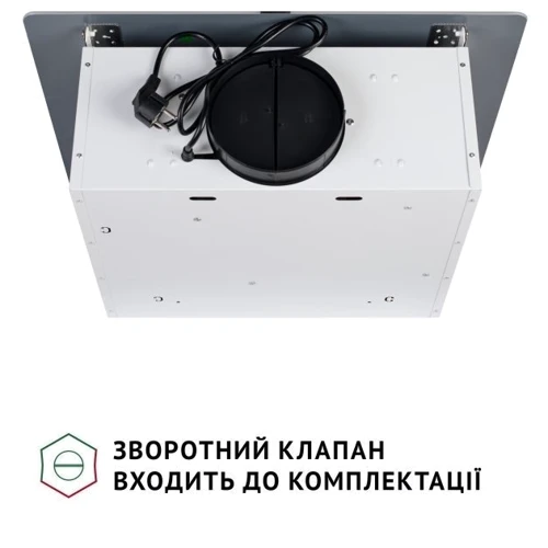Вытяжка Perfelli Piano Bianca: Материал корпуса крашенный металл