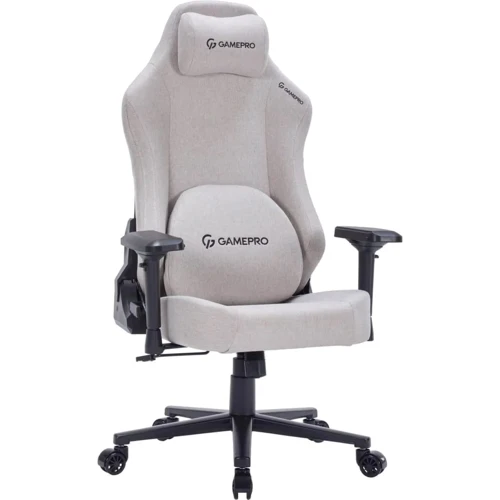 Кресло игровое GamePro FGC750LG Fabric Light Gray фото 2