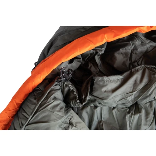 Спальный мешок Tramp Oimyakon Compact R оранжевый/серый (TRS-048C-R): Материал внешней ткани Nylon40D/300T Ripstop