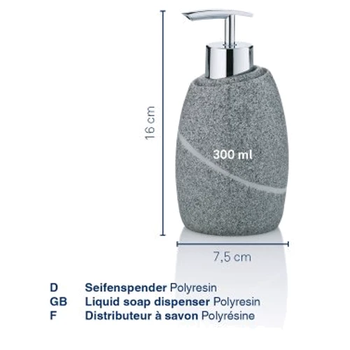Дозатор для мыла KELA Talus белый 300 мл (20303)