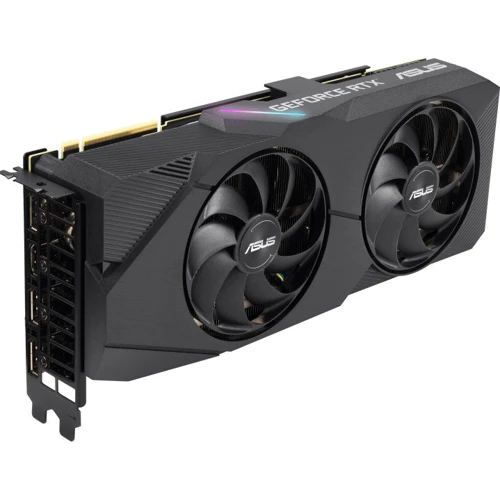 Видеокарта ASUS GeForce RTX2080 SUPER 8192Mb DUAL OC EVO (DUAL-RTX2080S-O8G-EVO-V2): Объем памяти, Гб 8