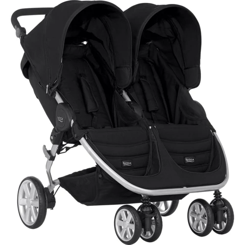 Прогулочная коляска BRITAX-ROMER B-AGILE DOUBLE Cosmos Black: Количество блоков 2