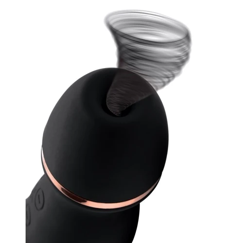 Вибратор-кролик Inmi Shegasm Supreme 3 in 1 Silicone Suction Rabbit Vibe с вакуумной стимуляцией